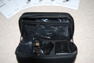 PINES Rechargeable Battery Pack - Carry case contents