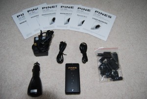 PINES Rechargeable Battery Pack - Pack contents