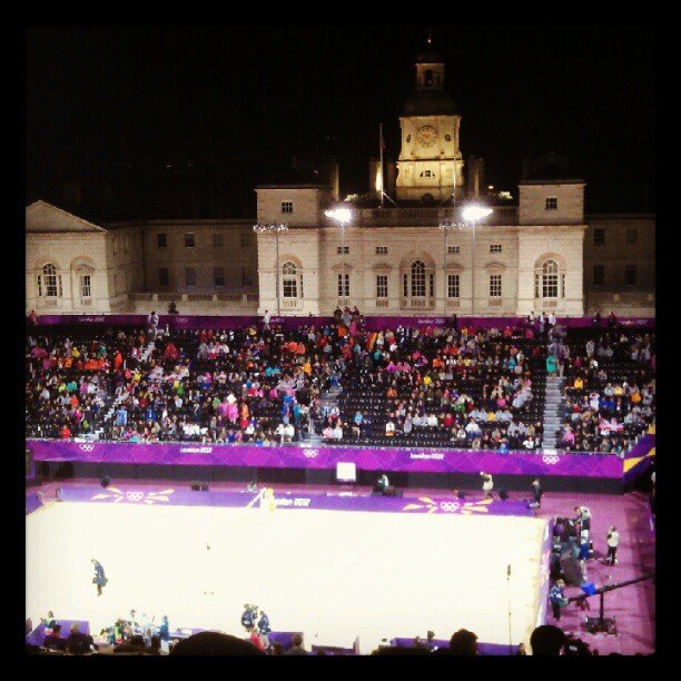 Beach volleyball - Men's Quarter Finals night...#London2012