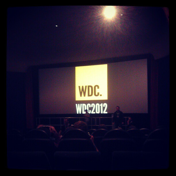 Settling in for #webdevconf