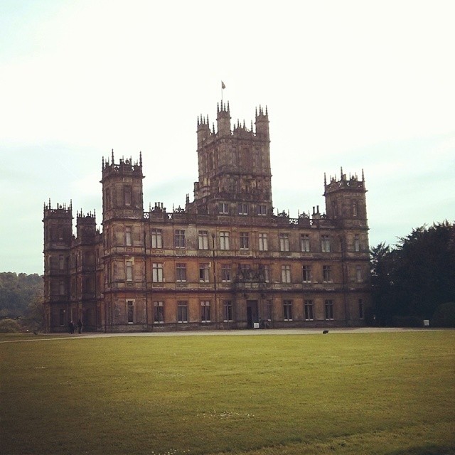 Slight detour request on our way home today! #Downton