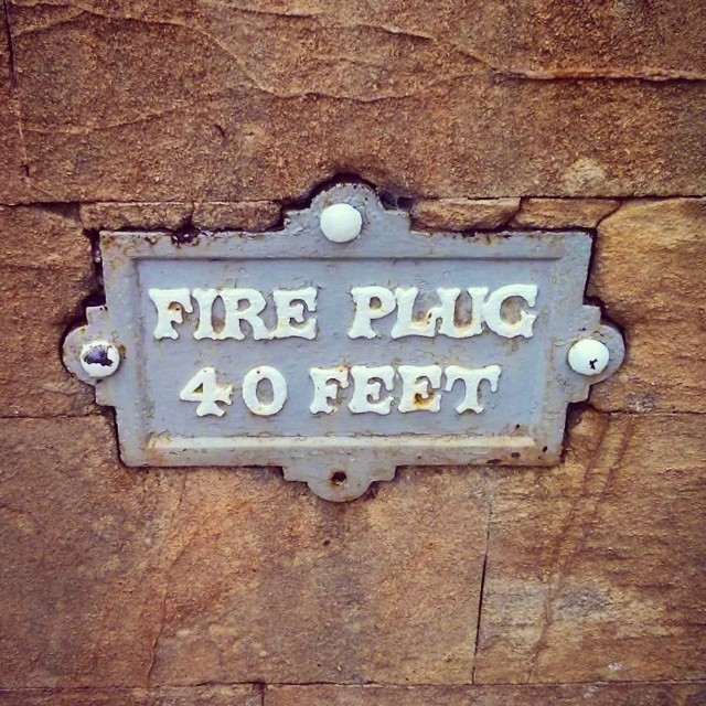 Surely that should be Royal Fire Plug? What is a Fire Plug anyway? #Windsor #Castle