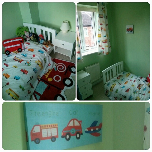 Project complete! A room fit for a growing boy, ready to give up his nursery and become a big brother!