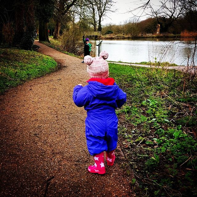 A lovely welly walk/toddle waddle!