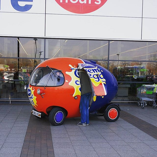 The #CremeEgg Mobile has arrived...