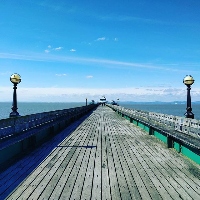 Clevedon Pier on a gorgeous day!