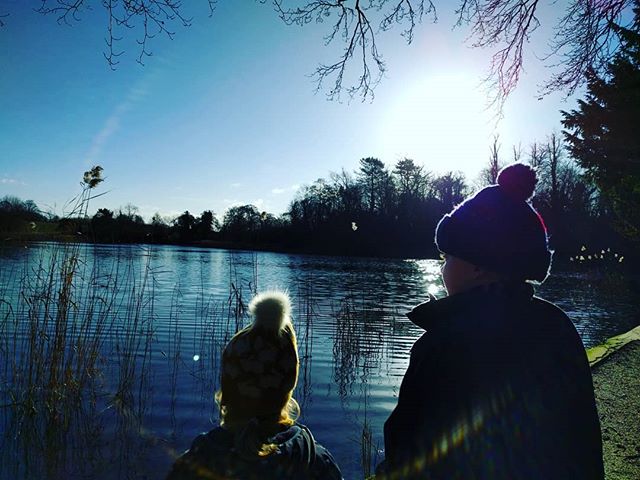 Beautiful fresh morning for bobble hats at Stanton Park!