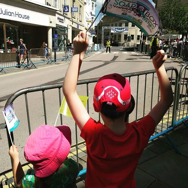 An epic day at Chippenham Soap Box Derby watching the wacky racers!