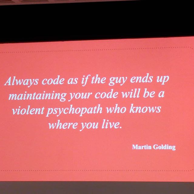 Public Service Announcement at #laravellive