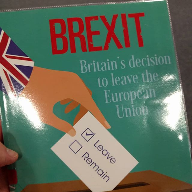 Found this next to the books on how to be an International Spy in the children's section of the library. #Brexit
