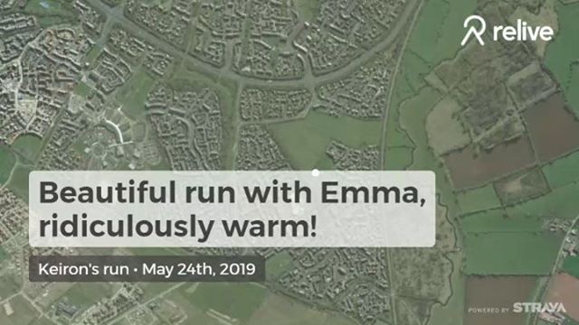 It's warm out there. Well done @emmerr78 !Emma is running the Fairford 10k in a few weeks time for @macmillancancer , a cause close to our hearts. If anyone wants to sponsor her (having only started running just over a year ago) I'll post the link in the comments!#running #runr #ukrunchat #10km