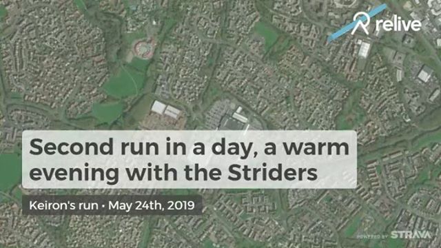 Running with Swindon Striders, a second run of the day - 5 miles this evening, 10km this morning!#ukrunchat #runr #running