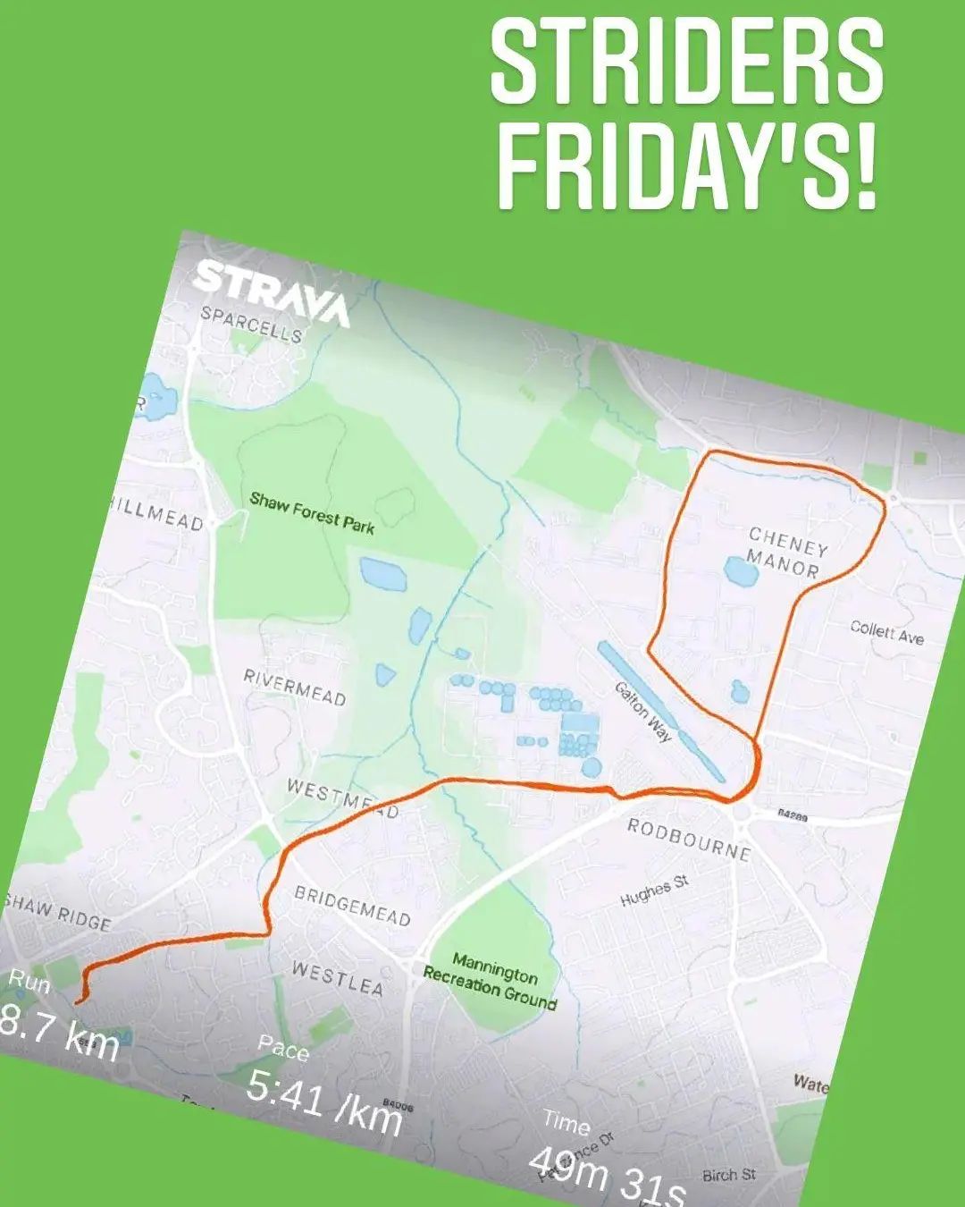 No better way to round up a busy week at the desk than a chatty run with the #SwindonStriders ?????????#swindon #running #runner #run #runningmotivation #runnersofinstagram