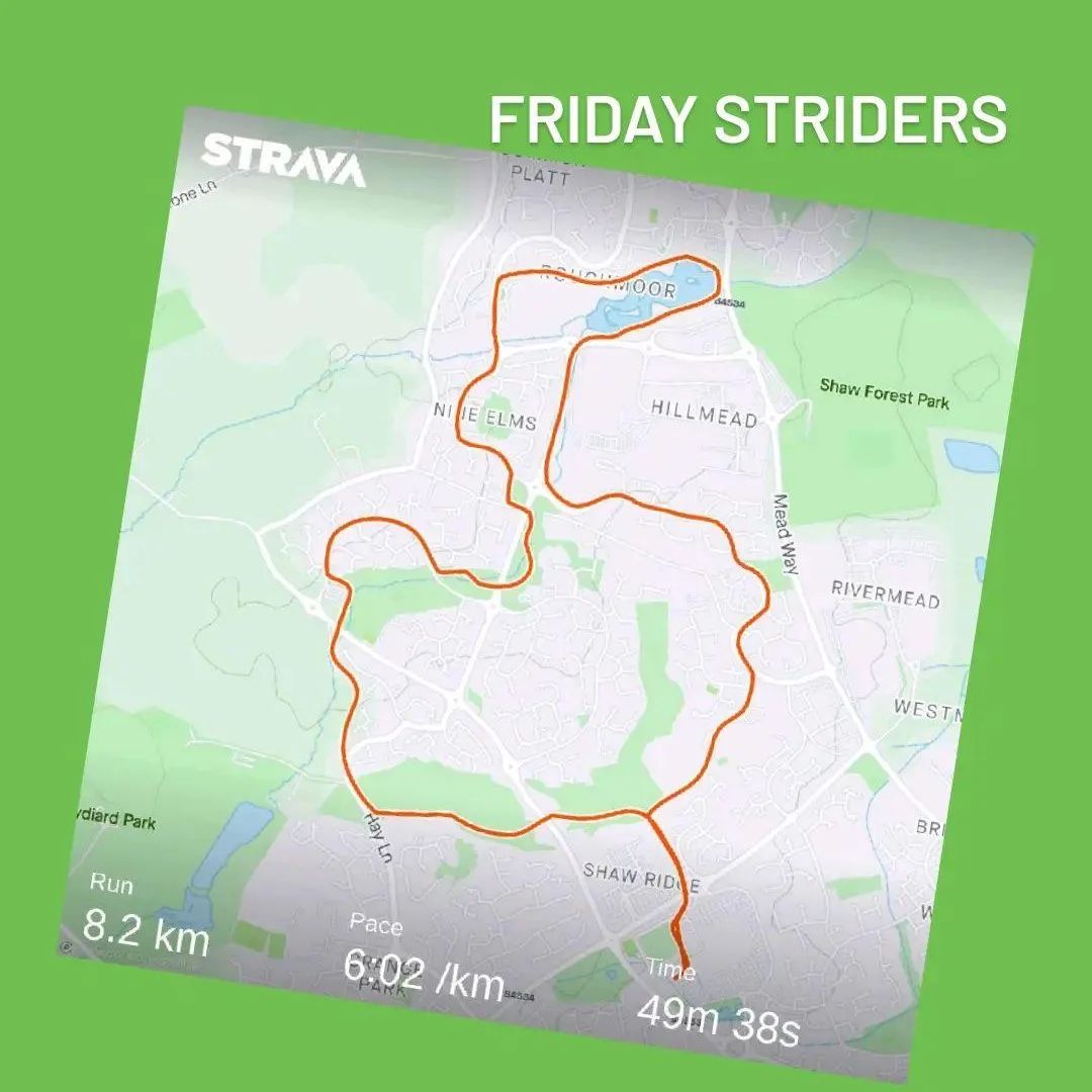 Perfect way to wrap up a busy week, a run with the @swindonstriders Friday crew!#runner #running #runnersofinstagram #runningmotivation #ukrunchat #friday #fridaynight