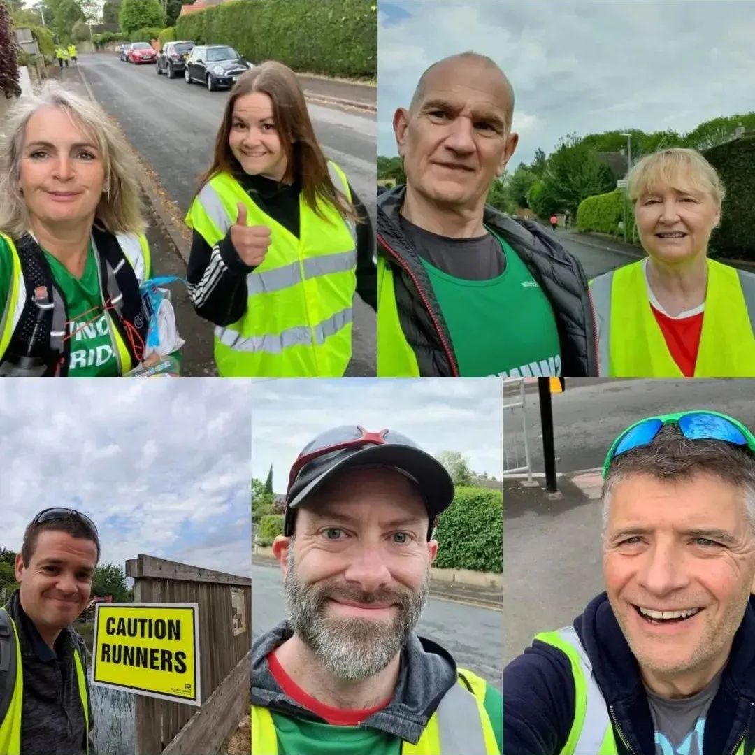 Proud to have been a marshal on the Commonweal 5 this weekend with my eldest, this photo shows just a few of the smiley faces we had all the way around the course!#running #runnersofinstagram #runningcommunity #runningclub #run #clubrun #marshal #runningmotivation